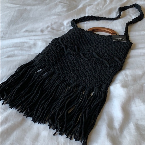 Danielle Nicole Macrame Bag - Picture 6 of 7